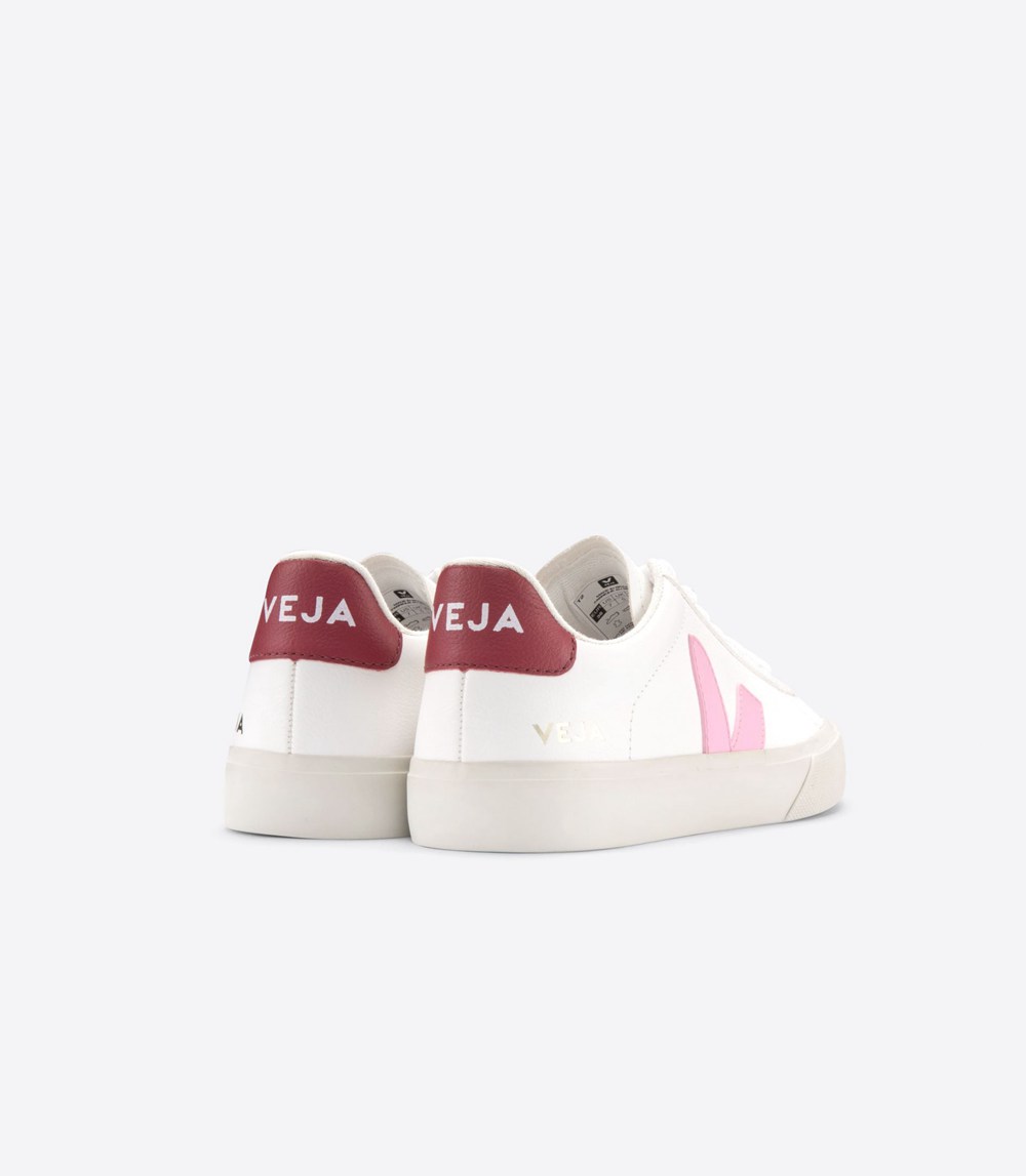 Veja Sneakers Womens - Campo Chromefree - White - 3594NXPOB